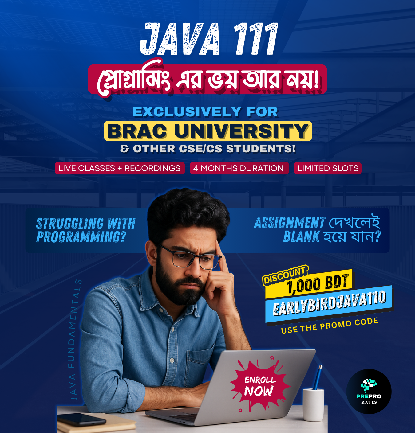 JAVA111 - Object-Oriented Programming